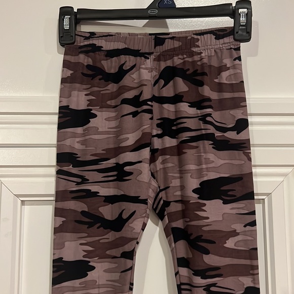1st Kiss Camo Legging Gray and Black Size 10/12 - Picture 2 of 8